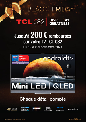 ODR TCL Mai/Nov. 2021 : Offre TCL C82