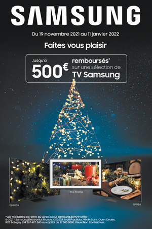 ODR Samsung Nov./Janv. 2022 : Faites-vous plaisir