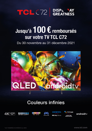 ODR TCL Avr./D�c. 2021 : Offre TCL C72