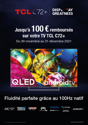 ODR TCL Juin/D�c. 2021 : Offre TCL C72+