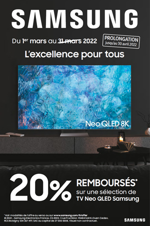ODR Samsung Mars/Avr. 2022 : L'excellence pour tous (Offre Prolong�e)
