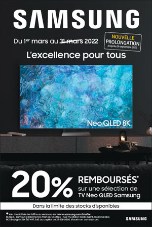 ODR Samsung Mars/Sept. 2022 : L'excellence pour tous (Offre Prolong�e)