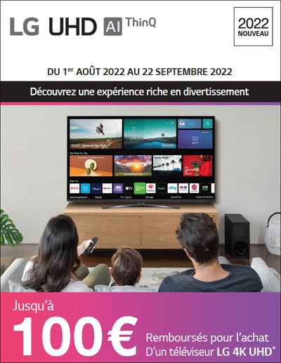 ODR LG Ao�t/Sept. 2022 : D�couvrez une exp�rience riche en divertissement