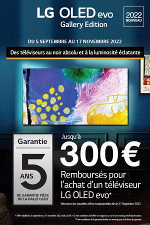 ODR LG Sept./Nov. 2022 : Des t�l�viseurs au noir absolu et � la luminosit� �clatante