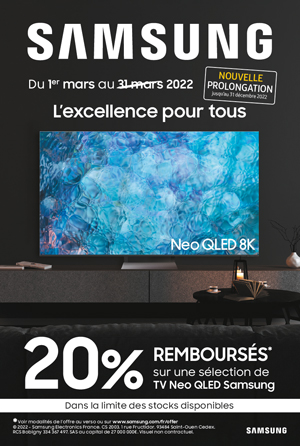 ODR Samsung Mars/D�c. 2022 : L'excellence pour tous (Offre Prolong�e)