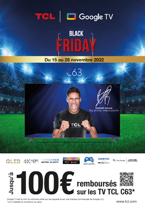 ODR TCL Novembre 2022 : Offre TCL C63