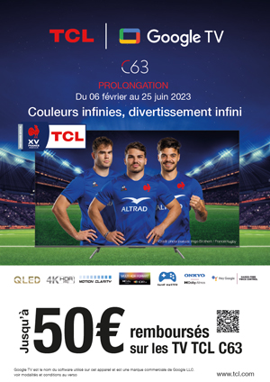 ODR TCL F�v./Juin 2023 : Couleurs infinies, divertissement infini (Offre Prolong�e)
