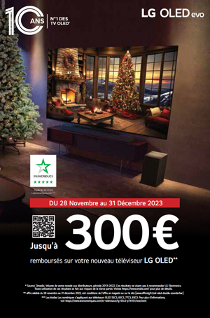 ODR LG Nov./D�c. 2023 : Offre TV OLED