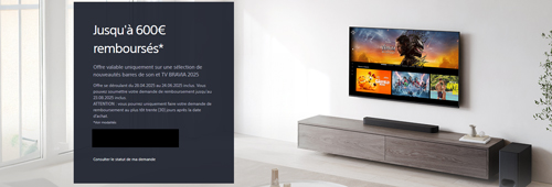 ODR Sony Avr./Juin 2025 : Nouveaut�s Bravia 2025