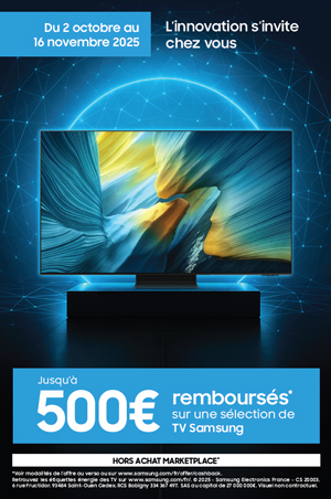 ODR Samsung Oct./Nov. 2025 : L'innovation s'invite chez vous