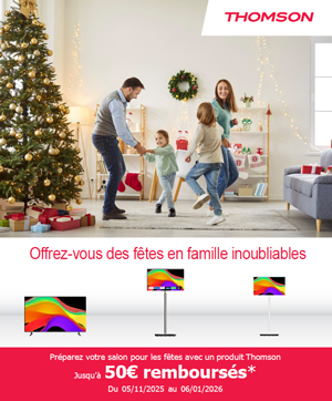 ODR Thomson Nov./Janv. 2026 : Offrez-vous des f�tes en famille inoubliables