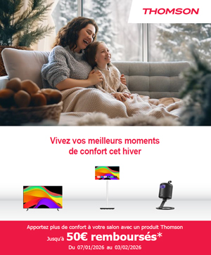 ODR Thomson Janv./F�v. 2026 : Vivez vos meilleurs moments de confort cet hiver
