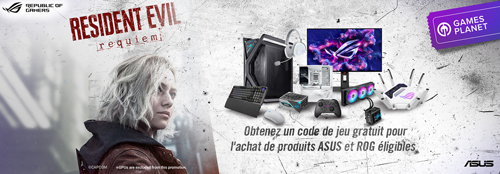 Bon Plan Asus F�v./Mars 2026 : Resident Evil Requiem 2026