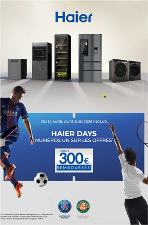 ODR Haier Avr./Juin 2026 : Op�ration Days 2026
