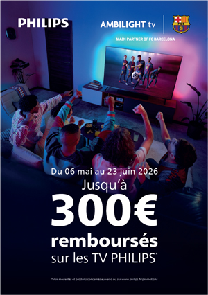 ODR Philips Mai/Juin 2026 : TV Ambilight